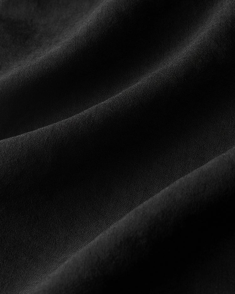 リネンライク・シアーヘムスカート 詳細画像 ブラック 3