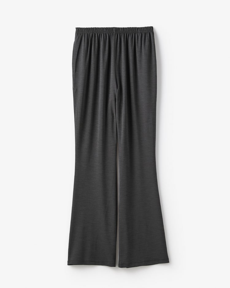 UVスラブ・セミフレアパンツ／66cm 詳細画像 チャコール 2