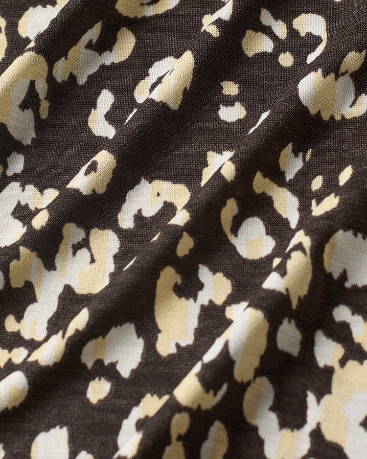 UVスラブ・セミフレアパンツ／66cm 詳細画像 レオパード 2