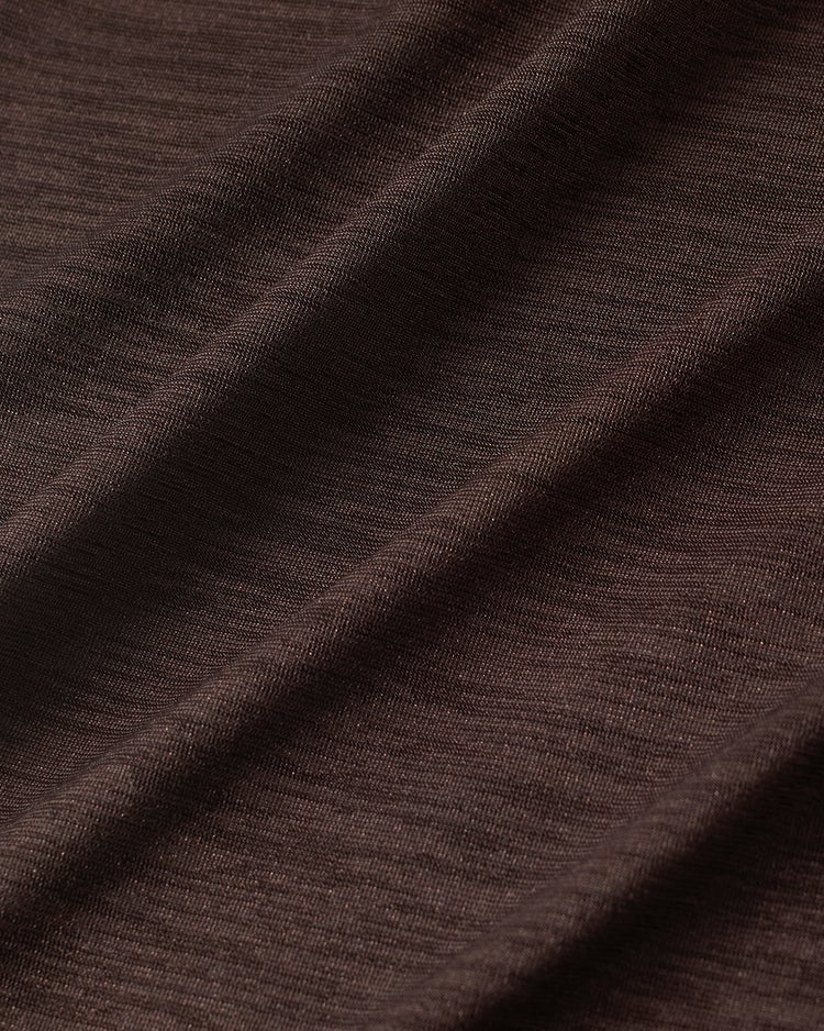 UVスラブ・セミフレアパンツ／63cm 詳細画像 ダークブラウン 3