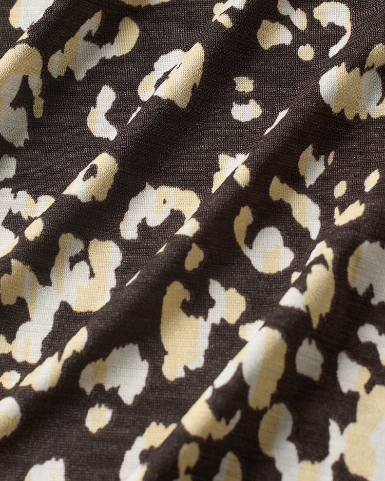 UVスラブ・セミフレアパンツ／63cm 詳細画像 レオパード 2