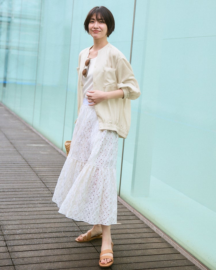 シアーシャツ・リブタンクセット 詳細画像 ストーン 2