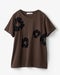 フロッキープリント・デザインTシャツ 詳細画像