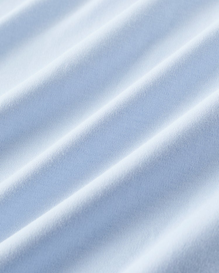 クルーネック／スカラップ袖・ドゥクラッセTシャツ 詳細画像 ペールブルー 3
