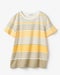 綿スラブ・総柄Tシャツ 詳細画像