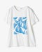 綿スラブ・総柄Tシャツ 詳細画像