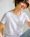 綿スラブ・総柄Tシャツ 詳細画像