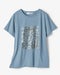 コットン混・グラフィックTシャツ 詳細画像