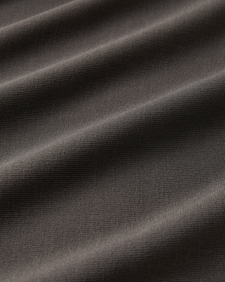 SARARI Air・キーネックドレス／ミディ 詳細画像 チャコール 4
