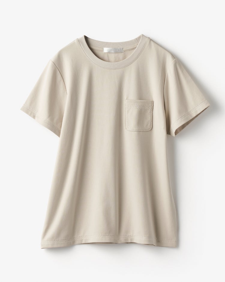 ハンドステッチ風・デザインTシャツ 詳細画像 ライトグレー 4