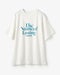 コットン混・レタリングTシャツ 詳細画像