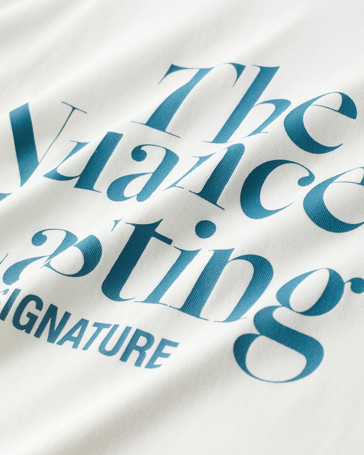 コットン混・レタリングTシャツ 詳細画像 ホワイト 2