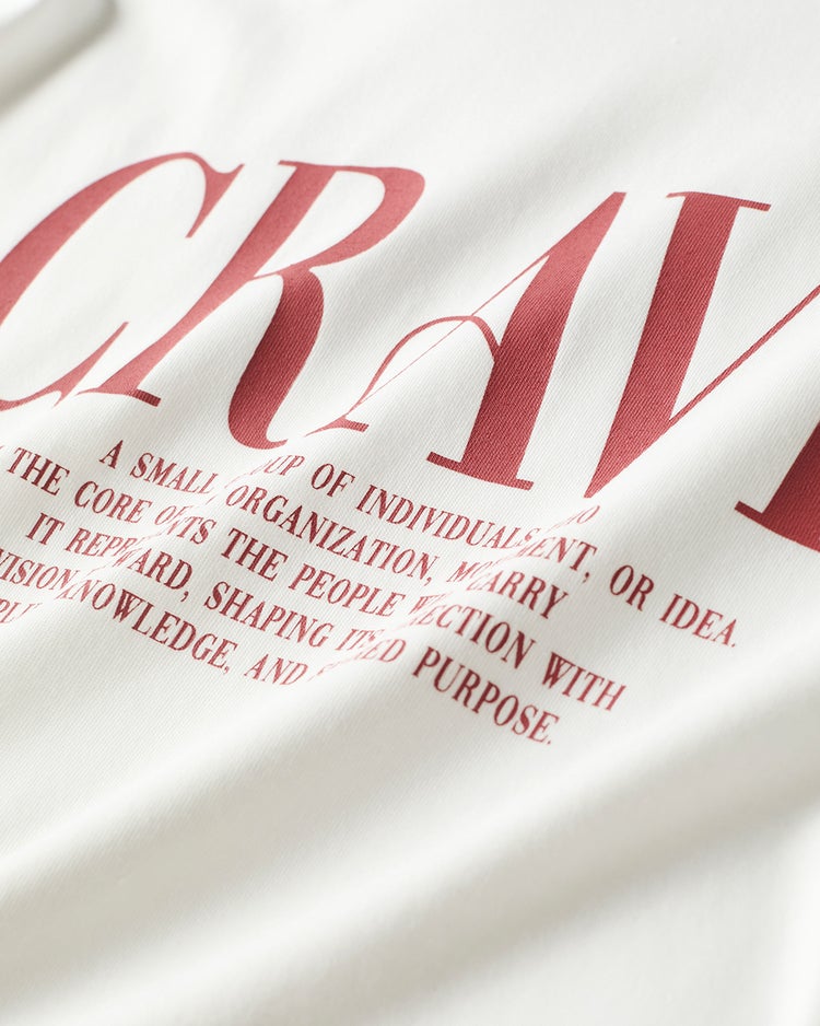 コットン混・レタリングTシャツ 詳細画像 ホワイト2 3
