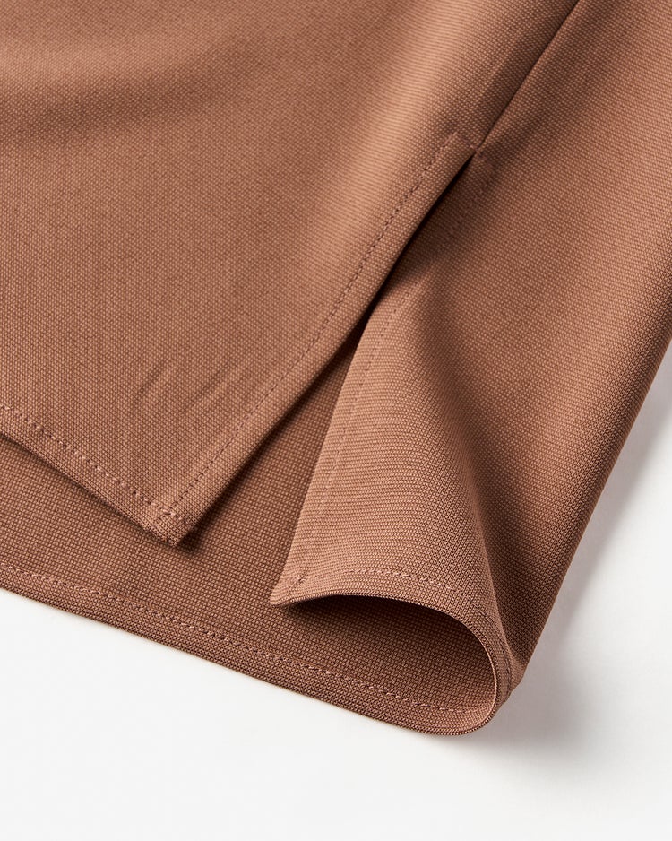 SARARI Air・スキッパーシャツ 詳細画像 テラコッタ 7