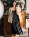 マットサテン・キャミワンピース/120cm丈 詳細画像