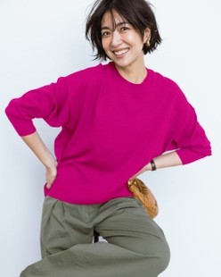 シルキーレーヨン・ハイネックニット