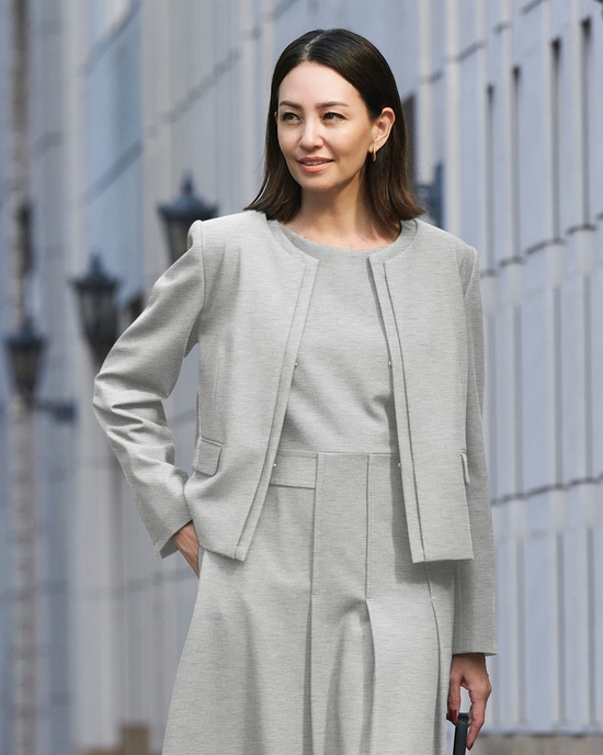 ビスコースツイル・ボレロジャケット