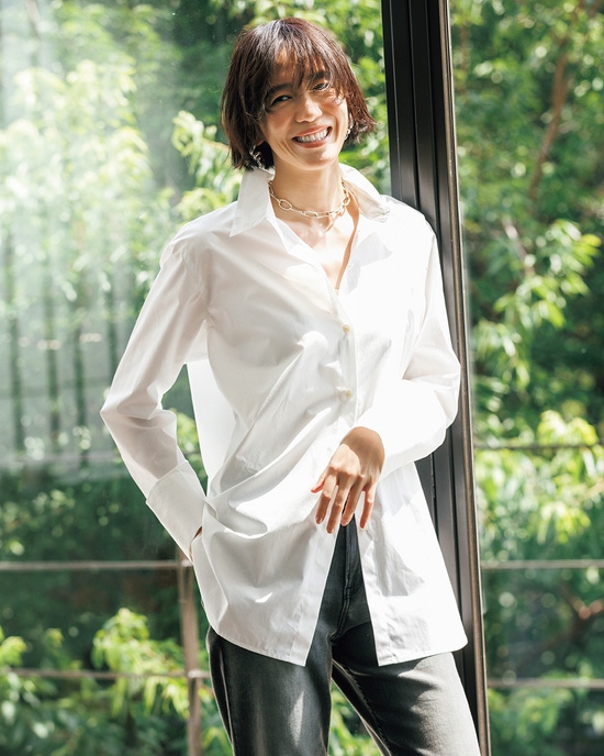 イージーケア・マルチWAYロングシャツ