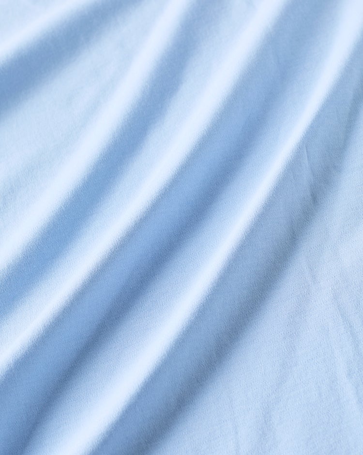 ワイドフォルム／７分袖・ドゥクラッセTシャツ 詳細画像 サックス 3