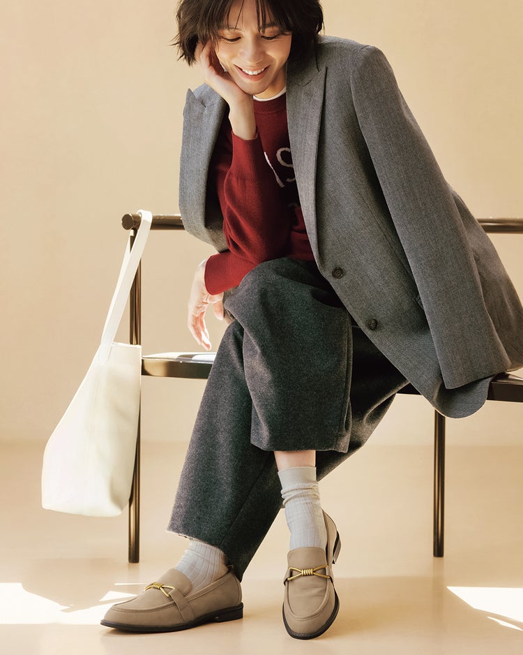 DoCLASSE&times;fitfit・ビットローファー 詳細画像 ベージュ 1
