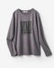 ダブル編み・グラフィックTシャツ/長袖 詳細画像