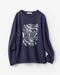 ダブル編み・グラフィックTシャツ/長袖 詳細画像