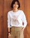 ダブル編み・グラフィックTシャツ/長袖 詳細画像