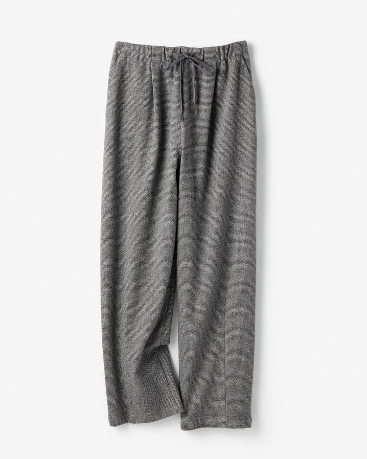 ウーリーストレッチ・タックバレルパンツ 詳細画像 ブラックパターン 2