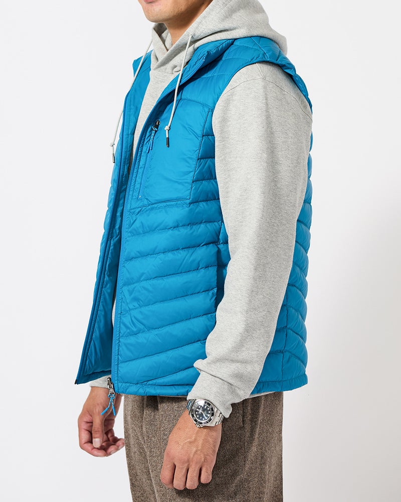 Doヒート・超快温ベスト/メンズ 詳細画像 ターコイズ 4