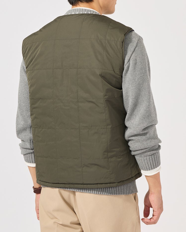 Doヒート・ウールライクダウンベスト 詳細画像 ミッドナイトブルー 7