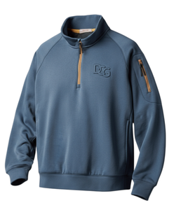 Doヒート・洗える電熱フリースハーフジップ