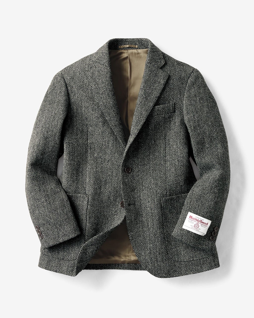 ハリスツイード・テーラードジャケット/DoCLASSE