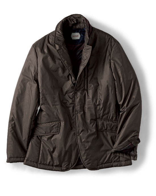 ハイブリッド中綿・ライトジャケット