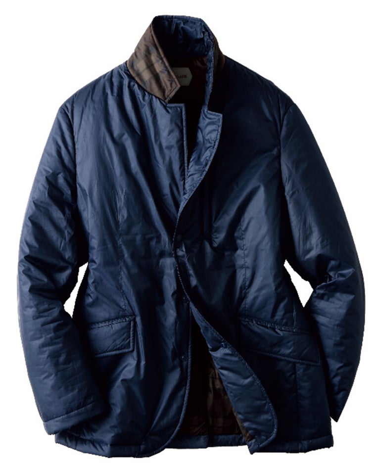 ハイブリッド中綿・ライトジャケット 詳細画像 ネイビー 2