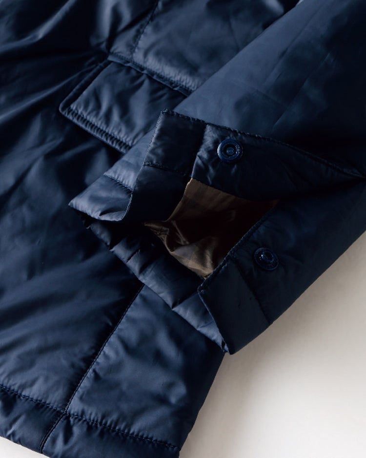 ハイブリッド中綿・ライトジャケット 詳細画像 ネイビー 4