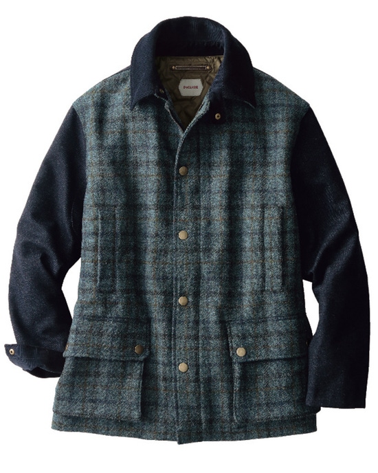 ハリスツイード・フィールドコート