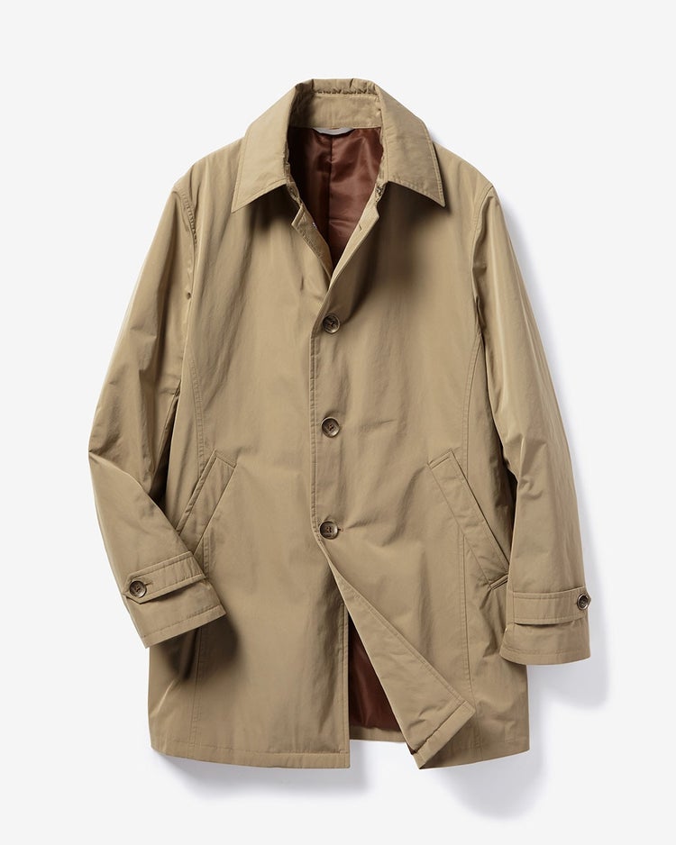 撥水ステンカラー・中綿コート 詳細画像 オーク 1