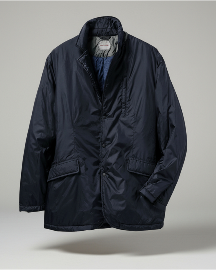 ハイブリッド中綿ジャケット 詳細画像 ミッドナイトブルー 1