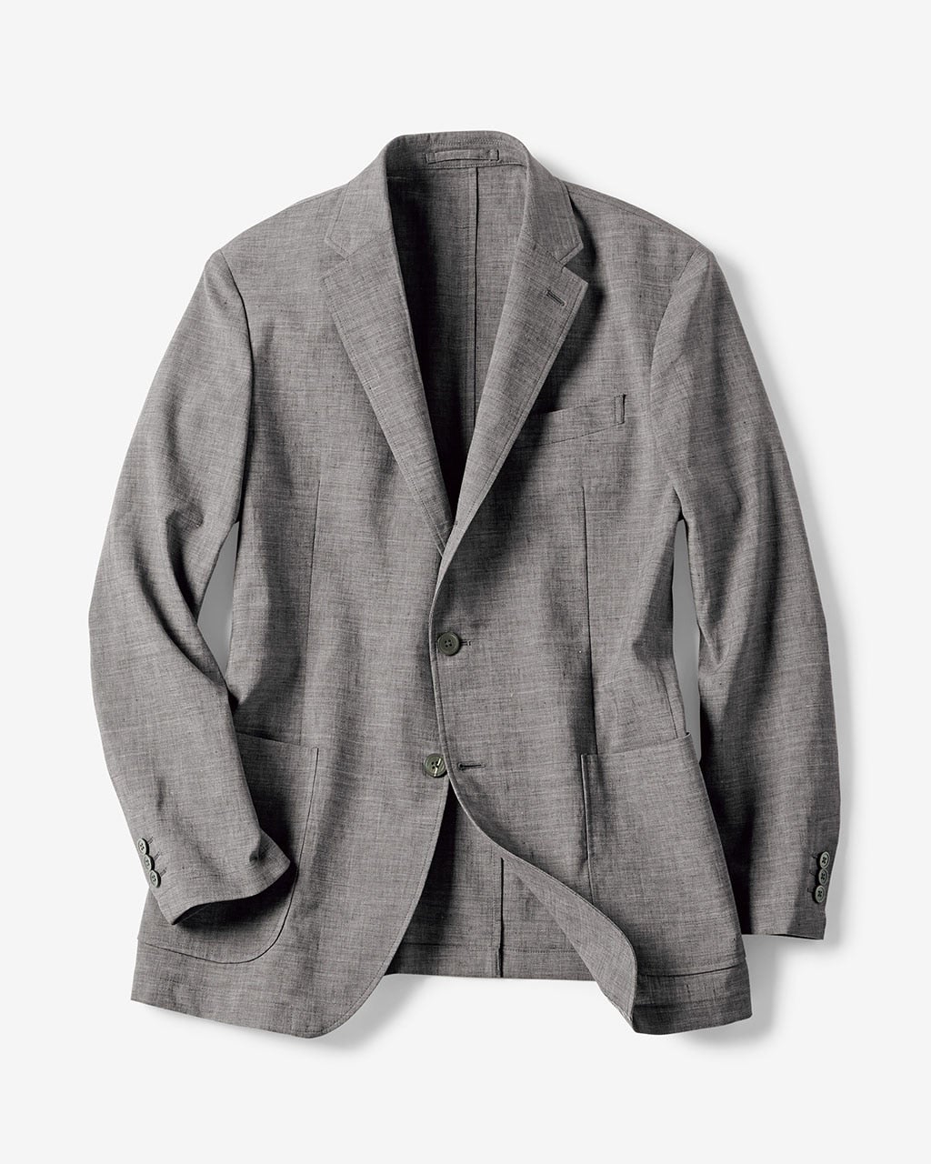 極美品 GRAN SASSO リネン シャツジャケット 50 グレー 極美品 GRAN SASSO リネン シャツジャケット 50 グレー - メルカリ