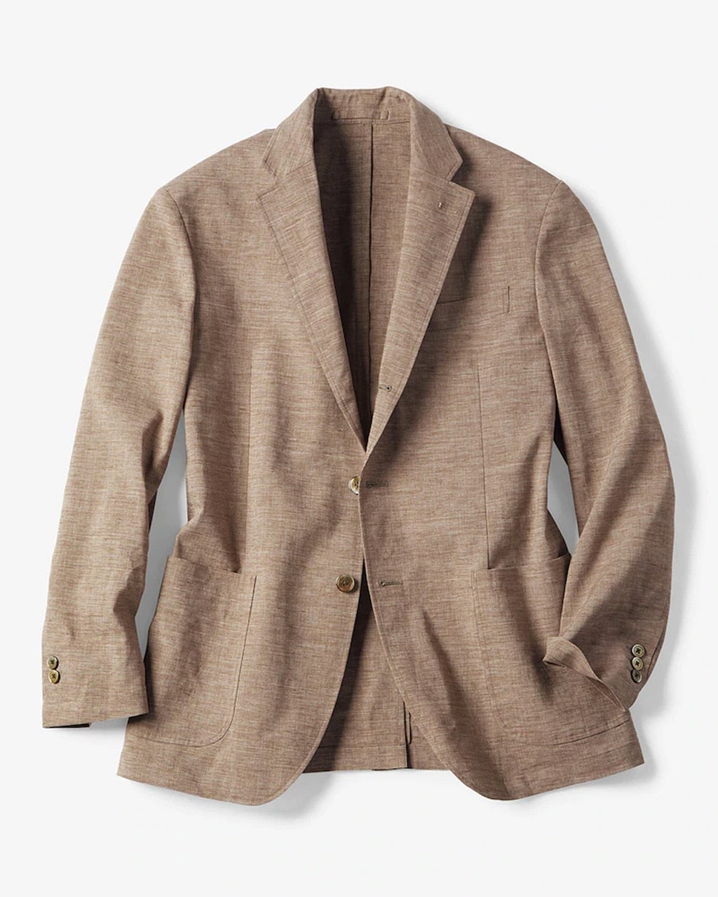 DOCLASSE リネンブレンド・ストレッチジャケット ドゥクラッセ] リネンブレンド・ストレッチジャケット (54814) リネン