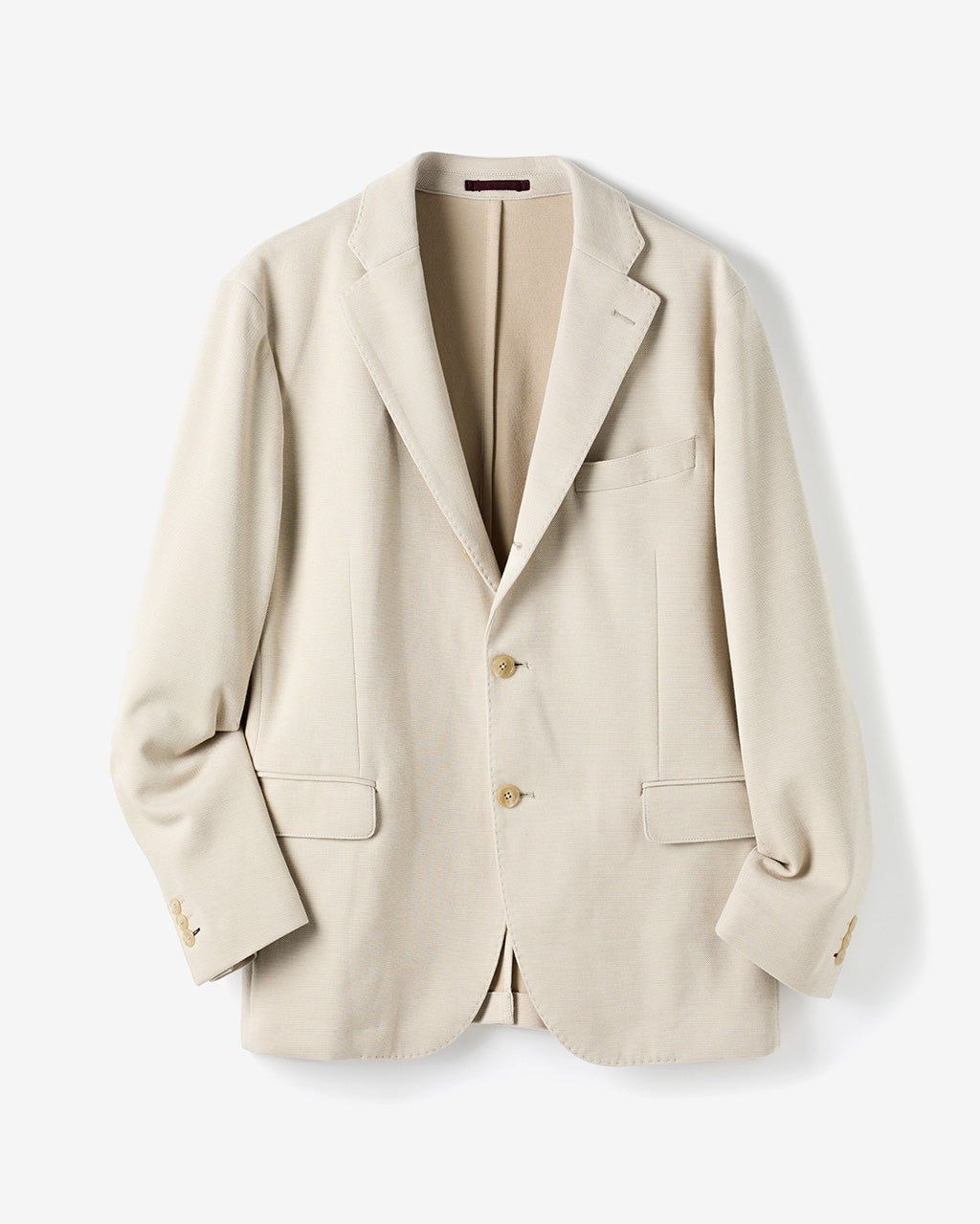 コットンブレンド・Wフェイスジャケット/40代50代からのメンズ