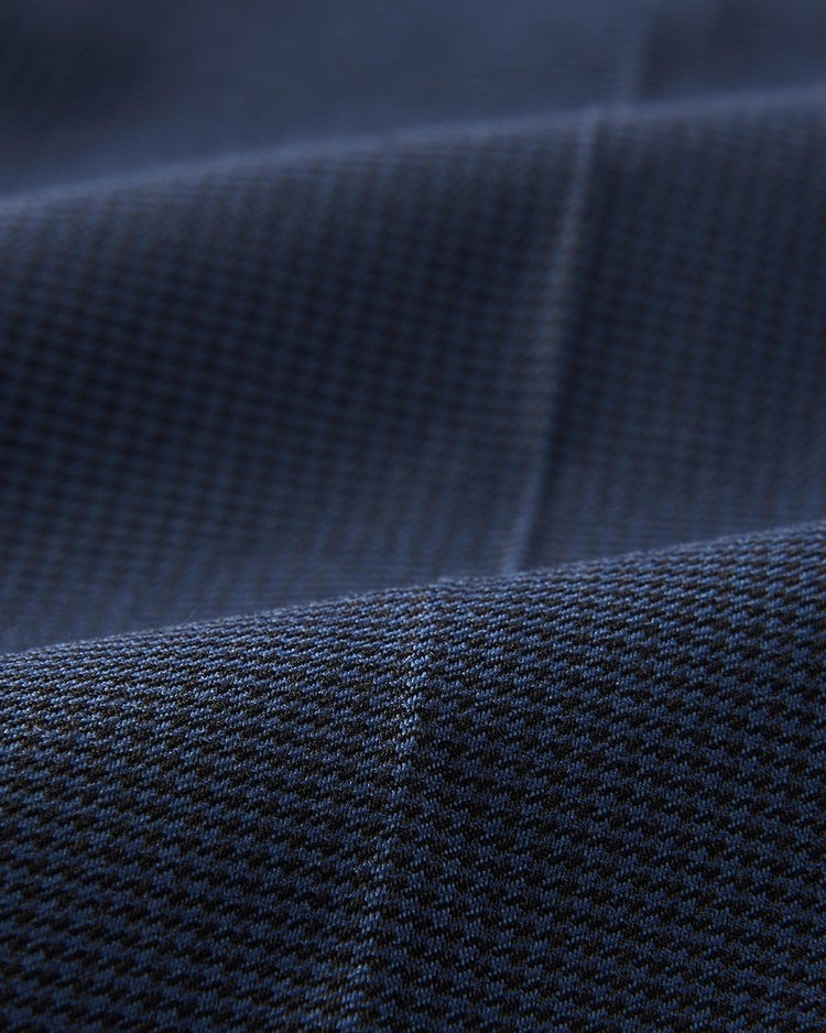 裏起毛ストレッチパンツ/レギュラー 詳細画像 ネイビー&times;ブラック 5