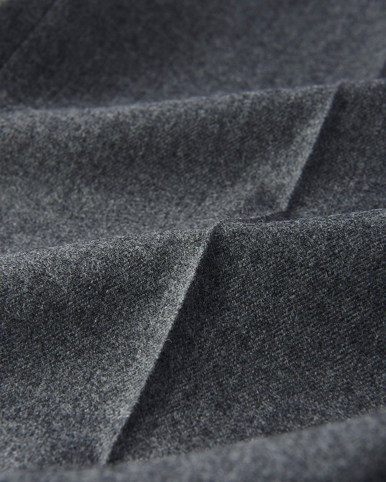 ウールフラノトラウザーズ/ワンタック 詳細画像 グレー 3