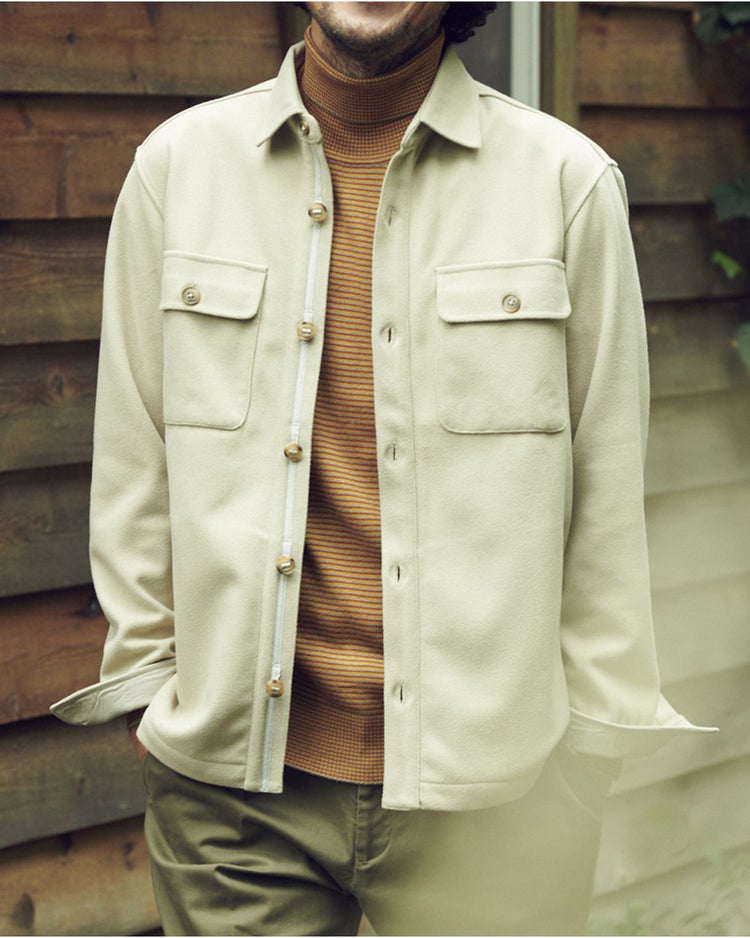 ソリストヒート・ボーダーニット 詳細画像 オレンジボーダー 2