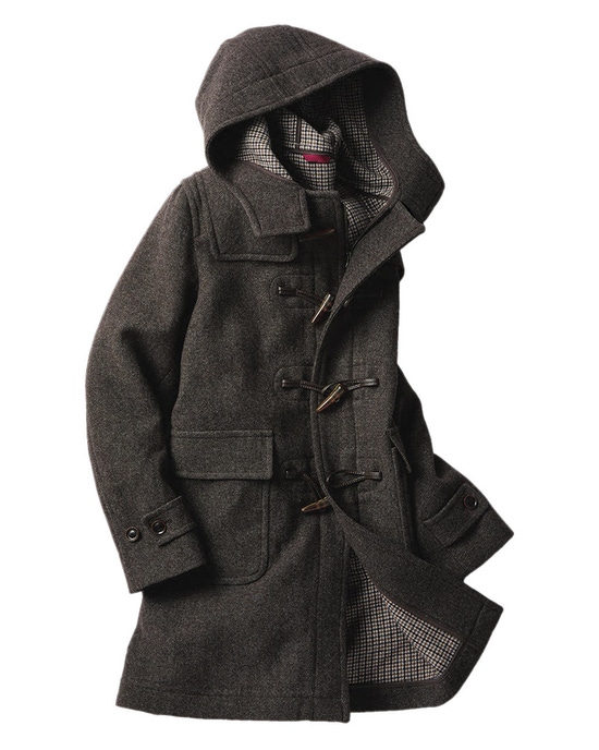 二重織りダッフルコート