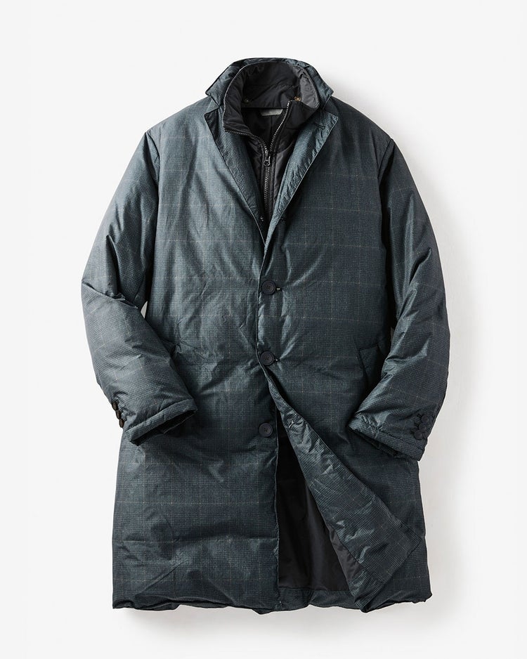 マジカルダウン・グレンチェックコート 詳細画像 グレンチェック 2