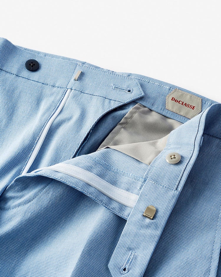 PLUS COOLパンツ/ノータック 詳細画像 ブルー・パターン 2