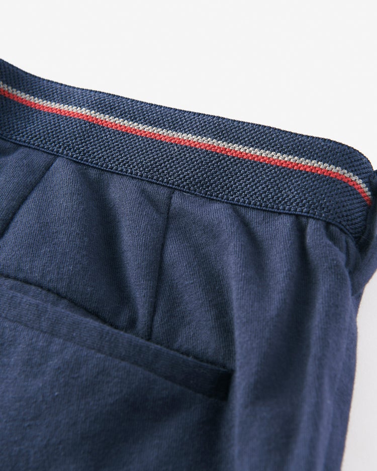 ストレッチインレイ・ストレートパンツ（ノータック） 詳細画像 ネイビー 4