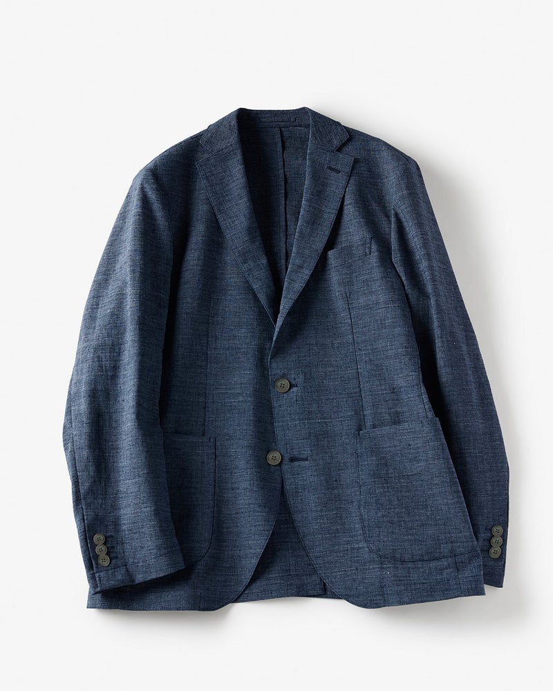 リネンブレンド ストレッチジャケット 40代50代からのレディース メンズファッション通販 Doclasse ドゥクラッセ