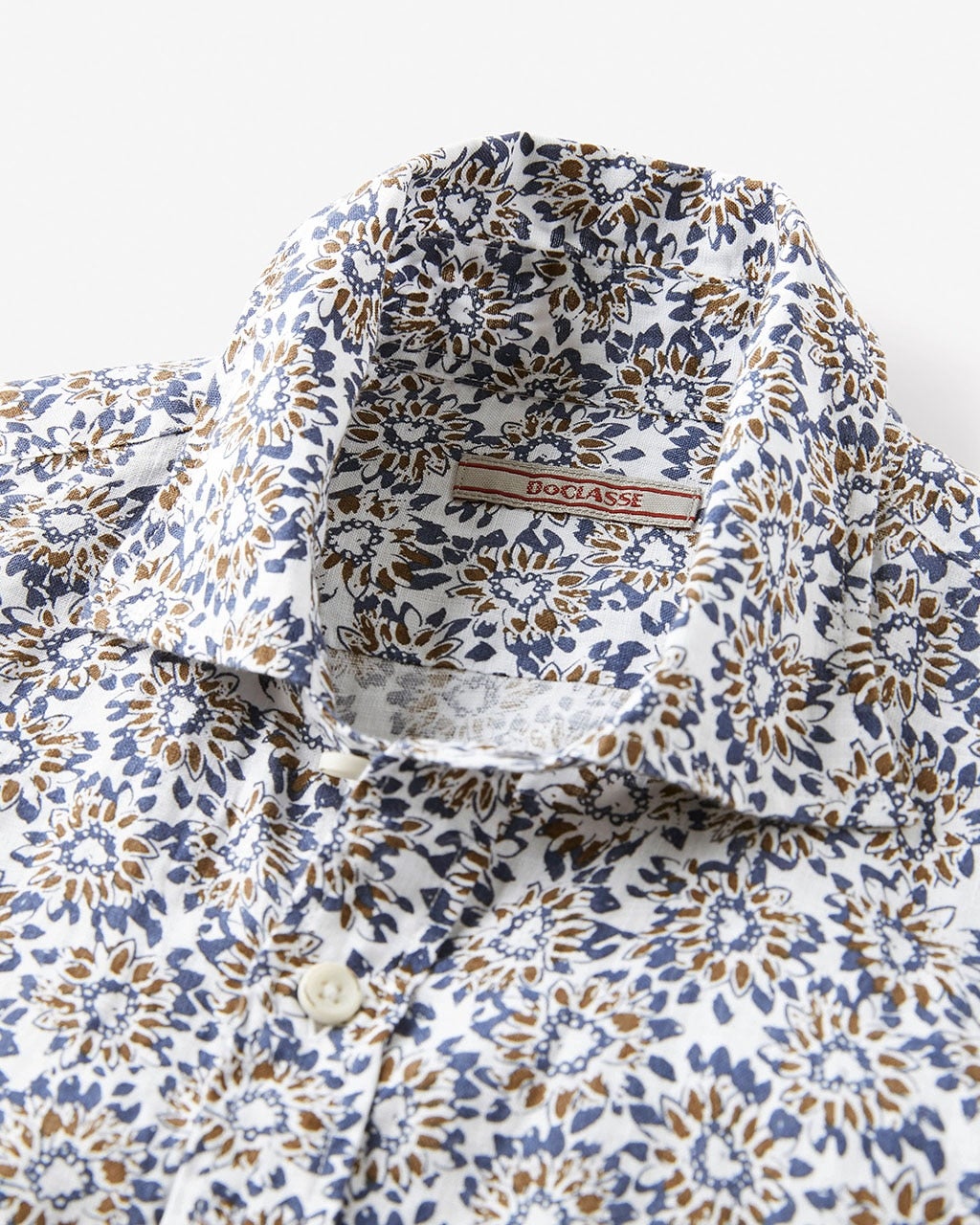 ポールスミス　フラワープリント　花柄　長袖シャツ　ネイビー　Lサイズ ポールスミス PaulSmith 花柄シャツ フラワープリント ネイビー